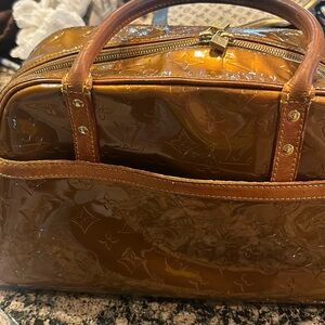 Vintage Bronze LV Purse